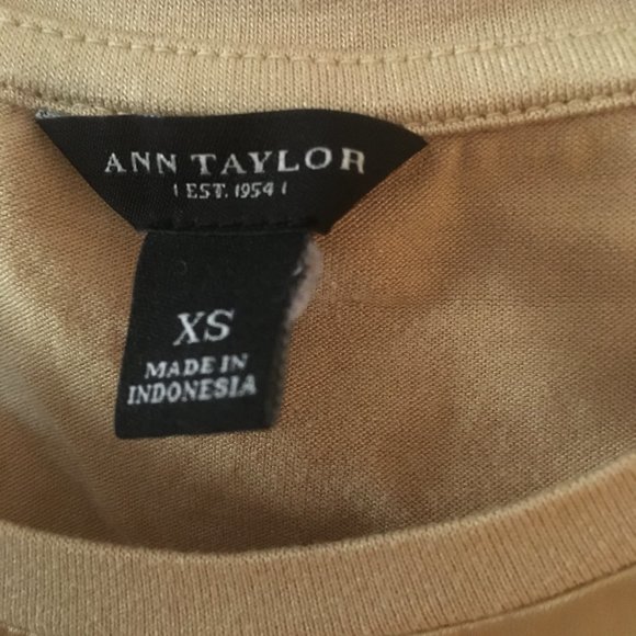 Gold Sparkly top XS - Picture 3 of 4